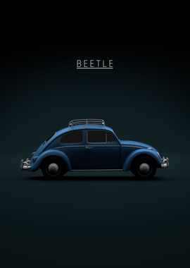 VW Beetle 1963 Blue