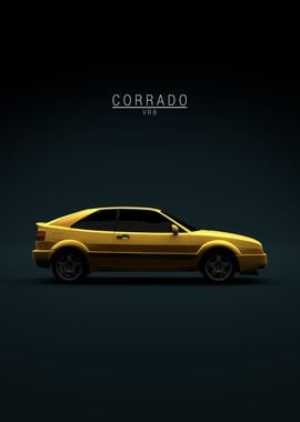 1995 Corrado VR6 Yellow