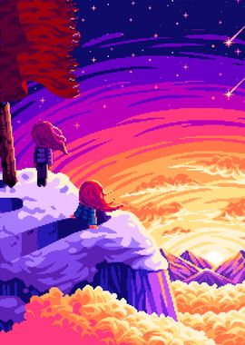 Celeste Game Pixel