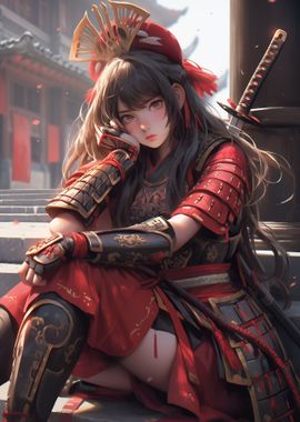 Cute Samurai Siren