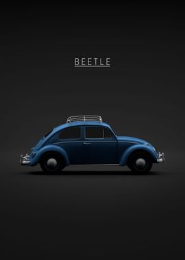 VW Beetle 1963 Blue