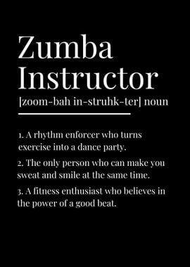 Funny Zumba Instructor