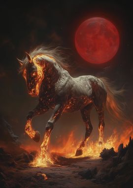 Mythology Fire Horse