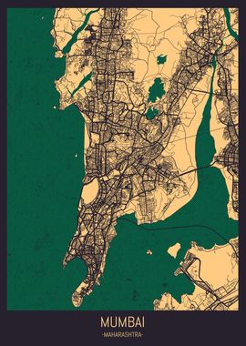 Mumbai Maharashtra Map