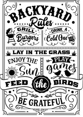 Backyard rules