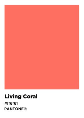 living coral pantone