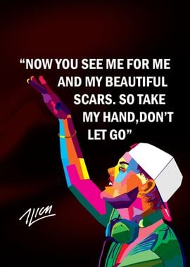 'Avicii Quote' Poster, picture, metal print, paint by Daniel Almeen ...