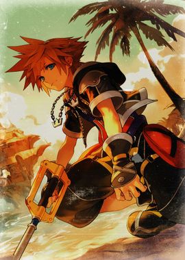 sora kingdom hearts