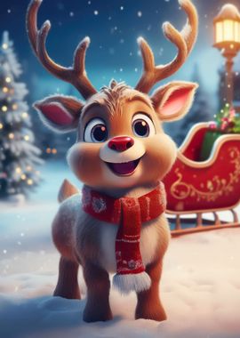 Rudolph reindeer