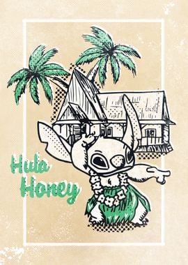 Stitch Hula Honey