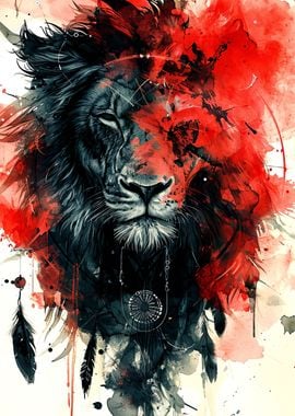 Lion Painting