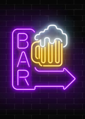 Beer Bar Neon