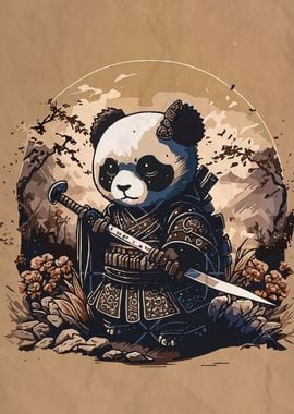 panda samurai japan