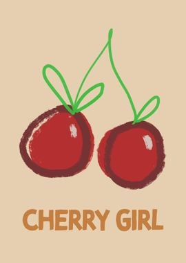 Cherry Girl Pastel Pop