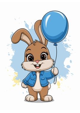 Sweet Bunny Balloon