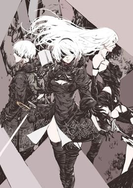 Nier 2B Drakengard