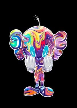 kaws pop art