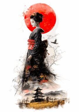 Geisha Japan Art