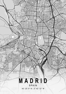 Madrid Light Map