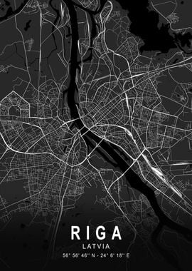 Riga Dark Map