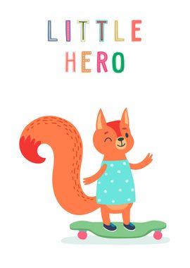 Little Hero Squirrel