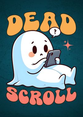 Funny Halloween Cute Ghost