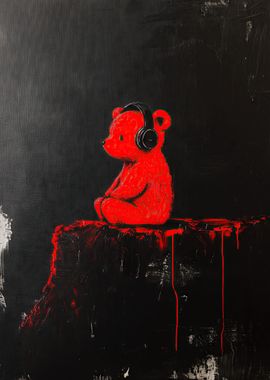 Minimalistic Teddy Bear