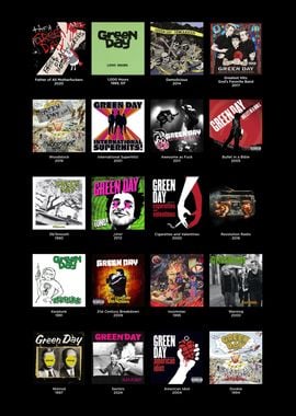 GreenDay Album Collection