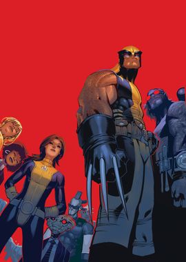 X-Men Stylized Group