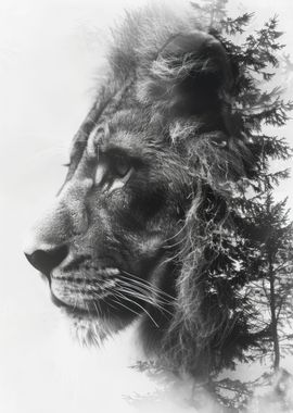 Lion portrait