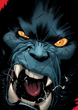 X-Men Beast Close-Up