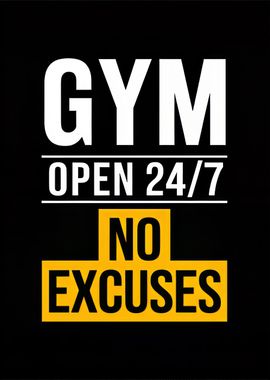 Gym Motivation Poster