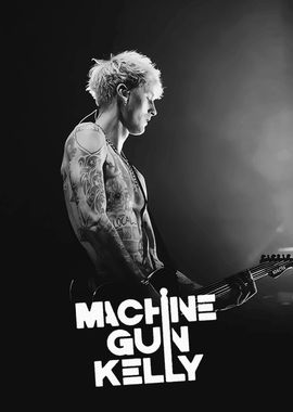 Machine Gun Kelly Concert Poster