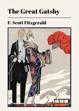 The Great Gatsby Book Cover Art