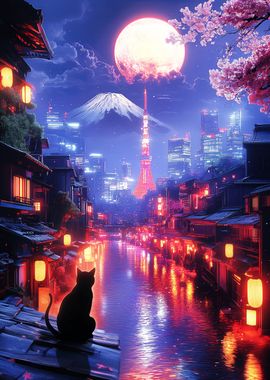 Tokyo Night tranquility