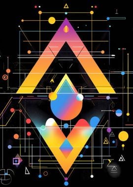 Abstract Geometric Art