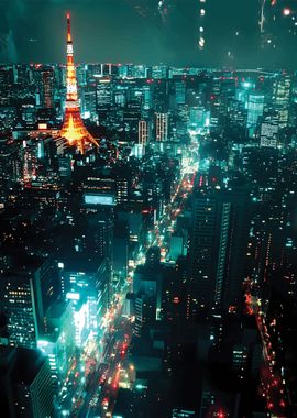 Tokyo At Night