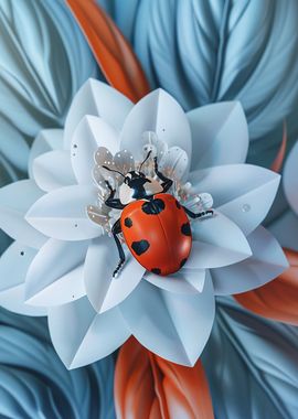 Ladybug on Flower