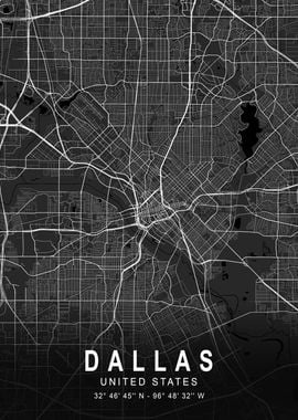 Dallas Dark Map