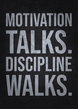 Motivation Talks vs Walks