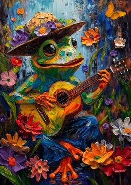 Frog Guitarist