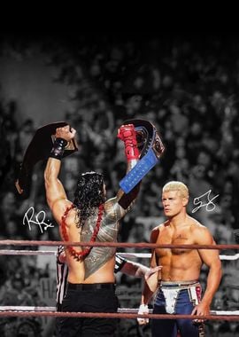 Roman Reigns n Cody Rhodes