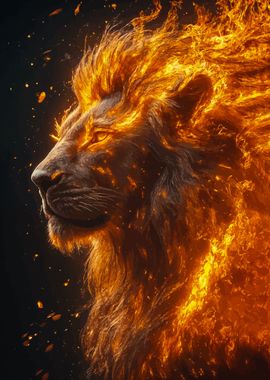 fire lion king