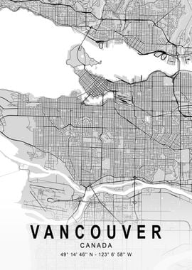 Vancouver Light Map