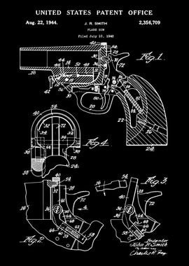 Flare Gun Patent Drawing