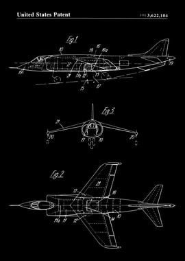 Aircraft Patent Drawing