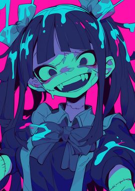 Creepy Anime Girl