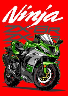 Kawasaki Ninja ZX6R Motorcycle