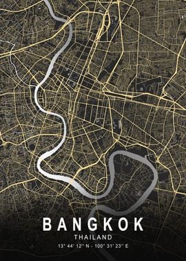 Bangkok Silver Map