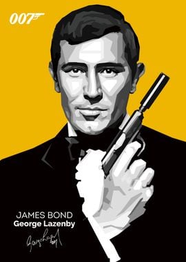 George Lazenby - James Bon